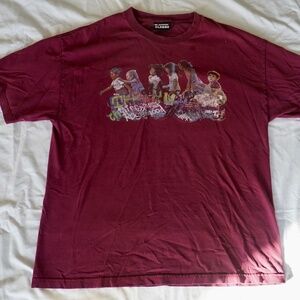 The Hundreds Kids Tee XL burgundy